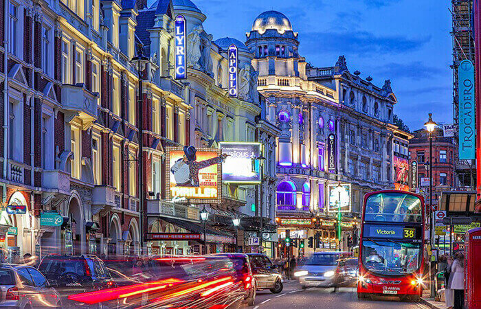 visitare il west end stage linguistico