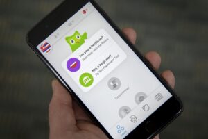 nuove tecnologie per imparare l'inglese duolingo