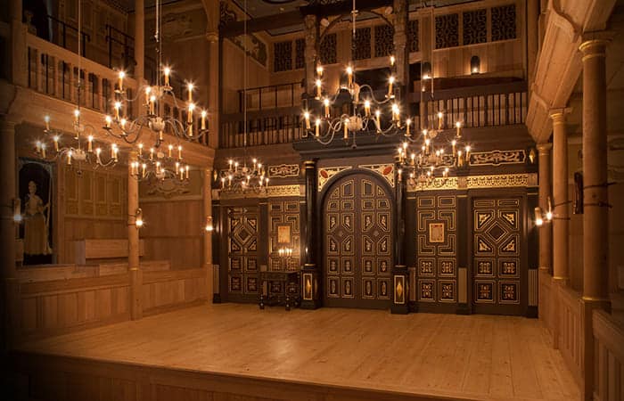 visitare il teatro Sam Wanamaker Playhouse