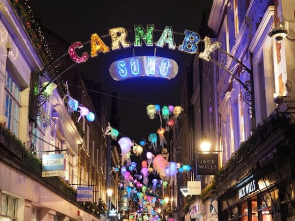 Carnaby Street Londr vacanze studio