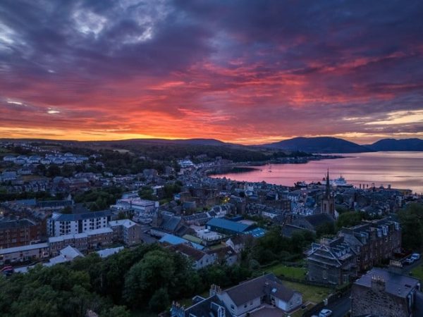 Isola di Bute in Scozia